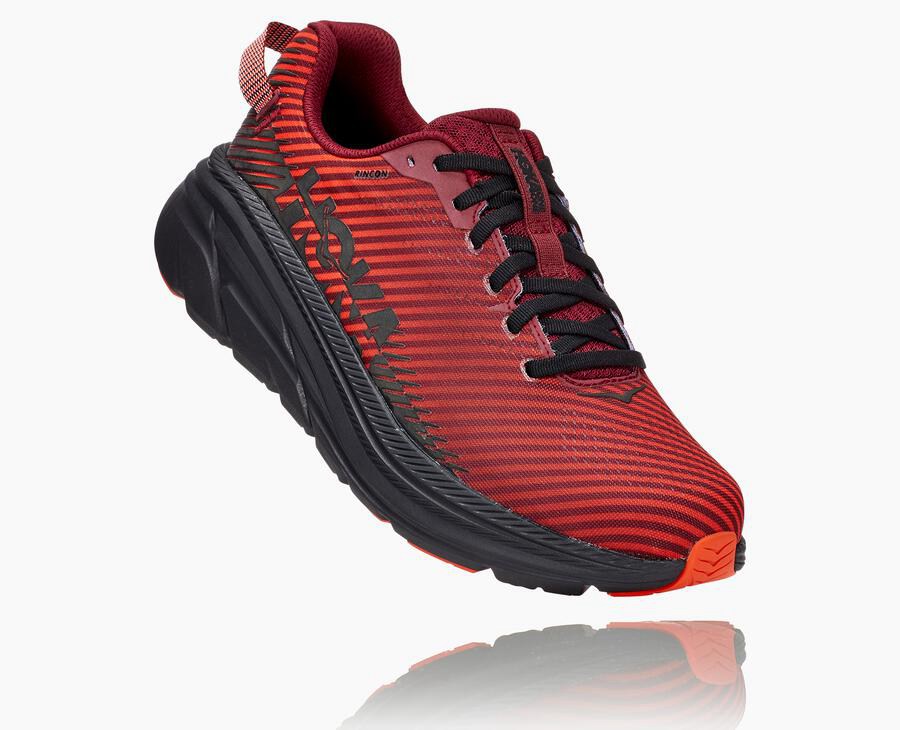 Hoka Mens Running Shoes NZ - Hoka Rincon 2 Red (EAB415382)